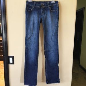 Jeans with studded pockets y2k